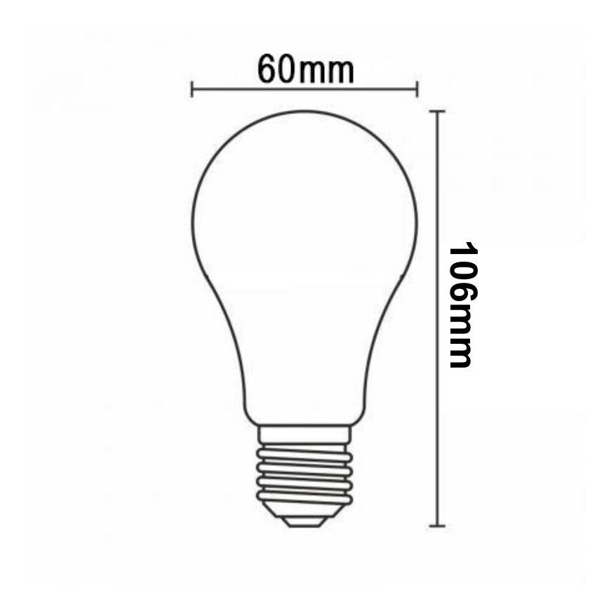 Ampoule à intensité variable LED FILAMENT A60 E27/11W/230V 3000K