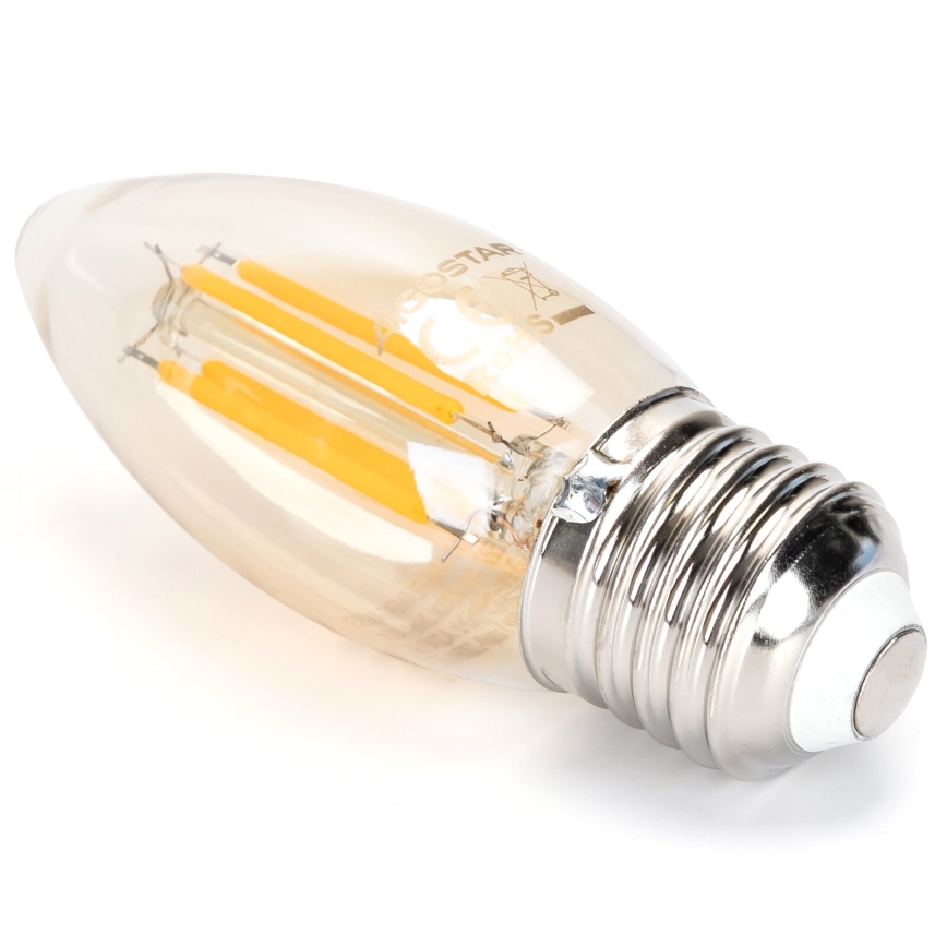 Ampoule à intensité variable LED FILAMENT C35 E27/4W/230V 2200K - Aigostar