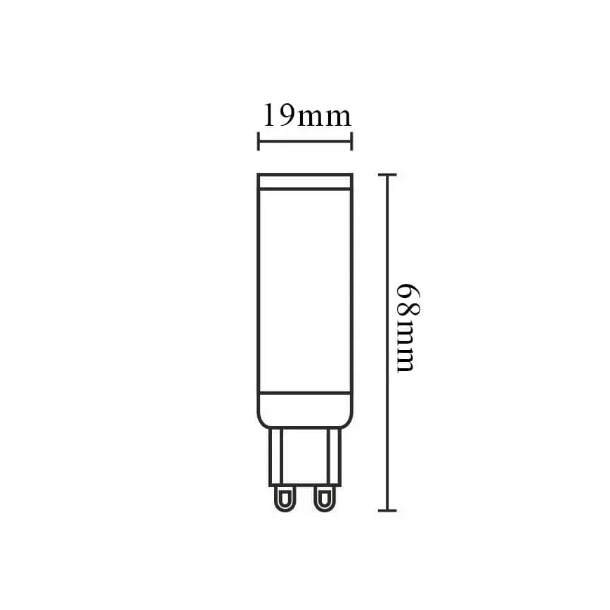 Ampoule à intensité variable LED G9/6W/230V 6000K