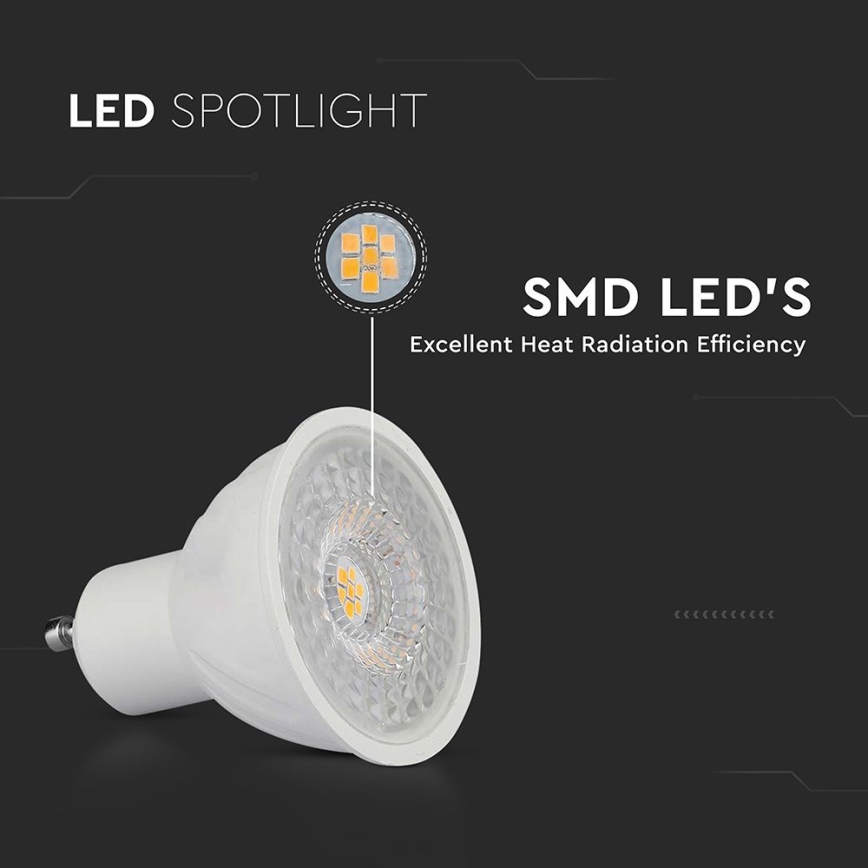 Ampoule à intensité variable LED GU10/6W/230V 4000K 110°