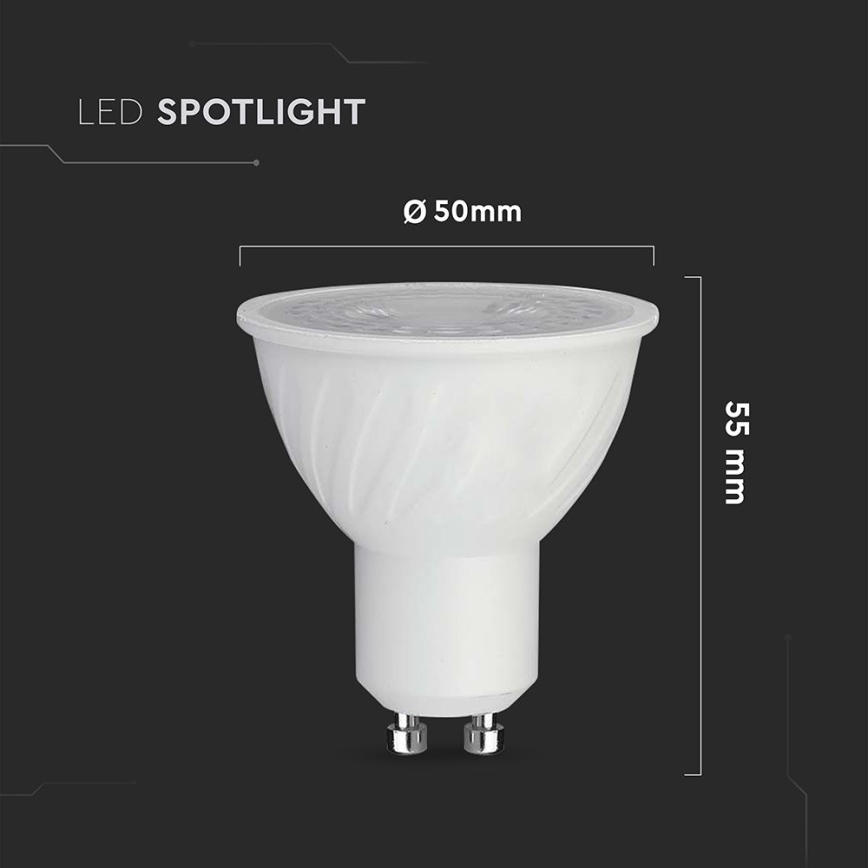 Ampoule à intensité variable LED GU10/6W/230V 6500K 38°