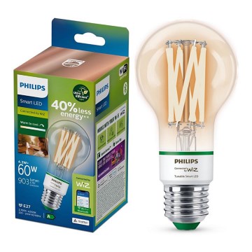 Ampoule à intensité variable LED Philips A60 E27/4,3W/230V 2700-4000K CRI 90 Wi-Fi