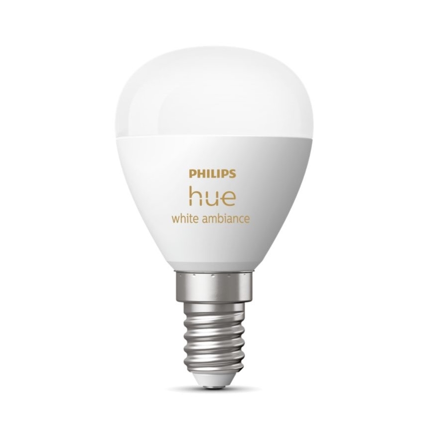 Ampoule à intensité variable LED Philips Hue WHITE AMBIANCE P45 E14/5,1W/230V 2200-6500K