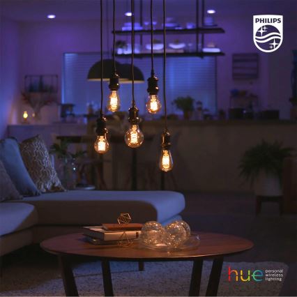 Ampoule à intensité variable LED Philips Hue WHITE FILAMENT A60 E27/7W/230V 2100K