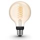 Ampoule à intensité variable LED Philips Hue WHITE FILAMENT G93 E27/7,2W/230V 2100K