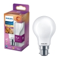 Ampoule à intensité variable LED Philips Warm Glow A60 B22/7,2W/230V 2200-2700K CRI 90
