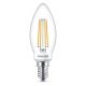 Ampoule à intensité variable LED  Philips Warm Glow E14/6W/230V 2200K-2700K
