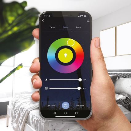 Ampoule à intensité variable LED RGB A70 E27/11W/230V 2700-6500K Wi-Fi Tuya