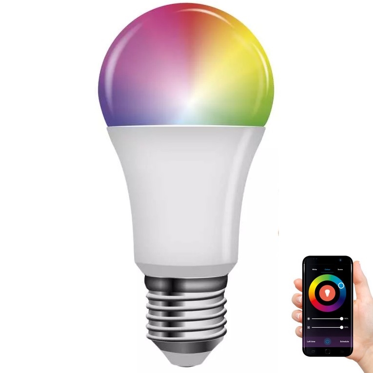 Ampoule à intensité variable LED RGB GoSmart A60 E27/11W/230V 2700-6500K Tuya