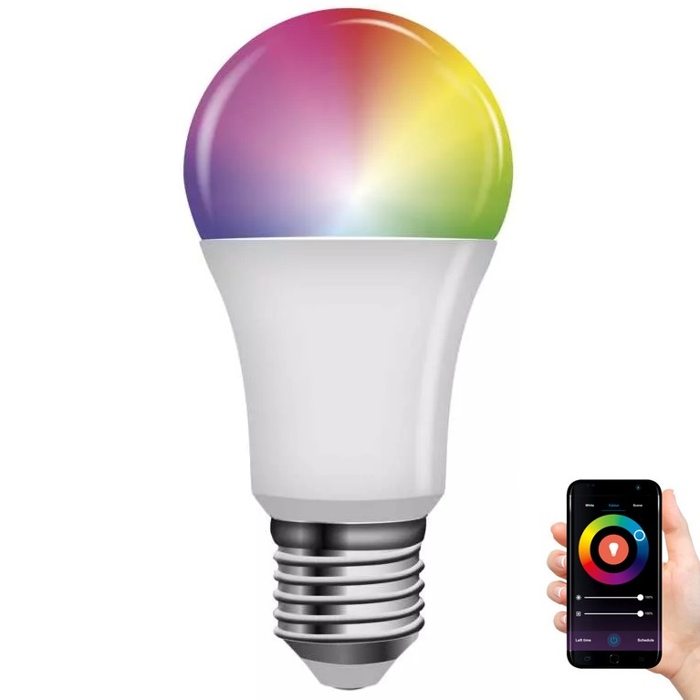 Ampoule à intensité variable LED RGB GoSmart A60 E27/9W/230V 2700-6500K Tuya