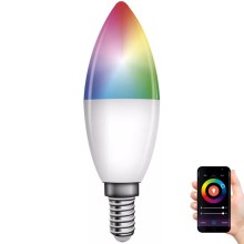 Ampoule à intensité variable LED RGB GoSmart E14/4,8W/230V 2700-6500K Tuya