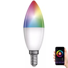 Ampoule à intensité variable LED RGB GoSmart E14/4,8W/230V 2700-6500K Wi-Fi Tuya