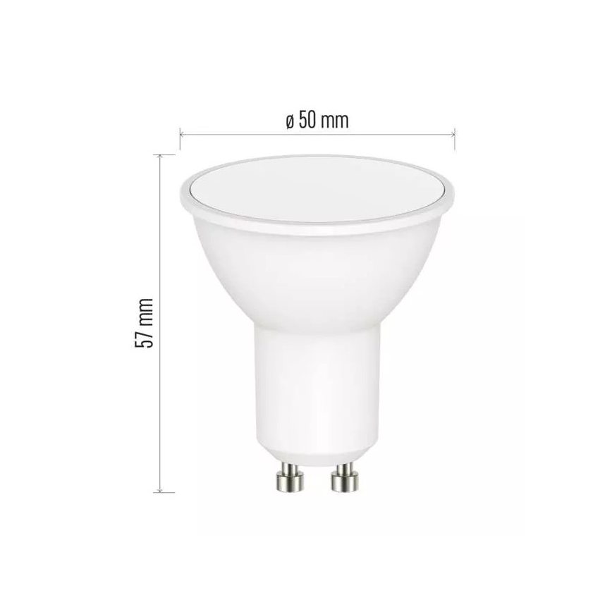 Ampoule à intensité variable LED RGB GoSmart MR16 GU10/4,8W/230V 2700-6500K Tuya