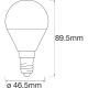 Ampoule à intensité variable LED RGB SMART+ E14/5W/230V 2700K-6500K Wi-Fi - Ledvance