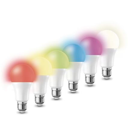 Ampoule à intensité variable LED RGB SMART E27/10W/230V 3000-6500K  Wi-fi Tuya