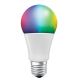 Ampoule à intensité variable LED RGB SMART+ E27/9W/230V 2,700K-6,500K Wi-Fi - Ledvance