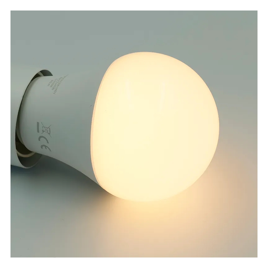 Ampoule à intensité variable LED RGBW A60 E27/9W/230V 2700-6500K Wi-Fi Tuya