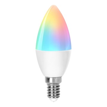 Ampoule à intensité variable LED RGBW C37 E14/6,5W/230V 2700-6500K - Aigostar