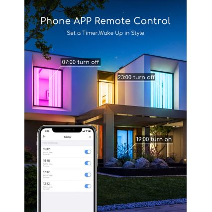 Ampoule à intensité variable LED RGBW C37 E27/7W/230V 3000-6500K Wi-Fi - Aigostar