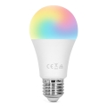 Ampoule à intensité variable LED RGBW E27/8W/230V 3000K + Télécommande - Aigostar