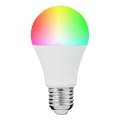 Ampoule à intensité variable LED RGBW SMART A60 E27/8,5W/230V 4000K + Télécommande