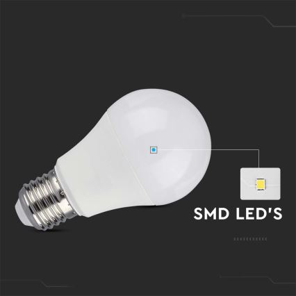 Ampoule à intensité variable LED SAMSUNG CHIP A60 E27/11W/230V 3000K