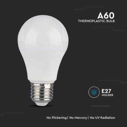 Ampoule à intensité variable LED SAMSUNG CHIP A60 E27/11W/230V 3000K