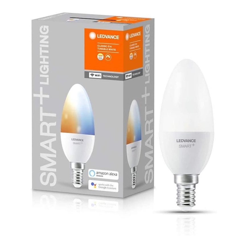 Ampoule à intensité variable LED SMART+ E14/5W/230V 2700K-6500K Wi-Fi - Ledvance