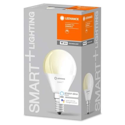 Ampoule à intensité variable LED SMART+ E14/5W/230V 2700K Wi-Fi - Ledvance