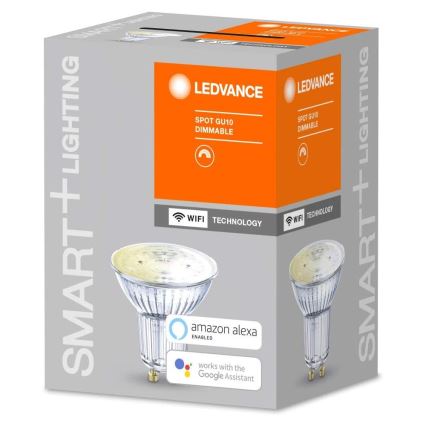 Ampoule à intensité variable LED SMART+ GU10/5W/230V 2,700K Wi-Fi - Ledvance