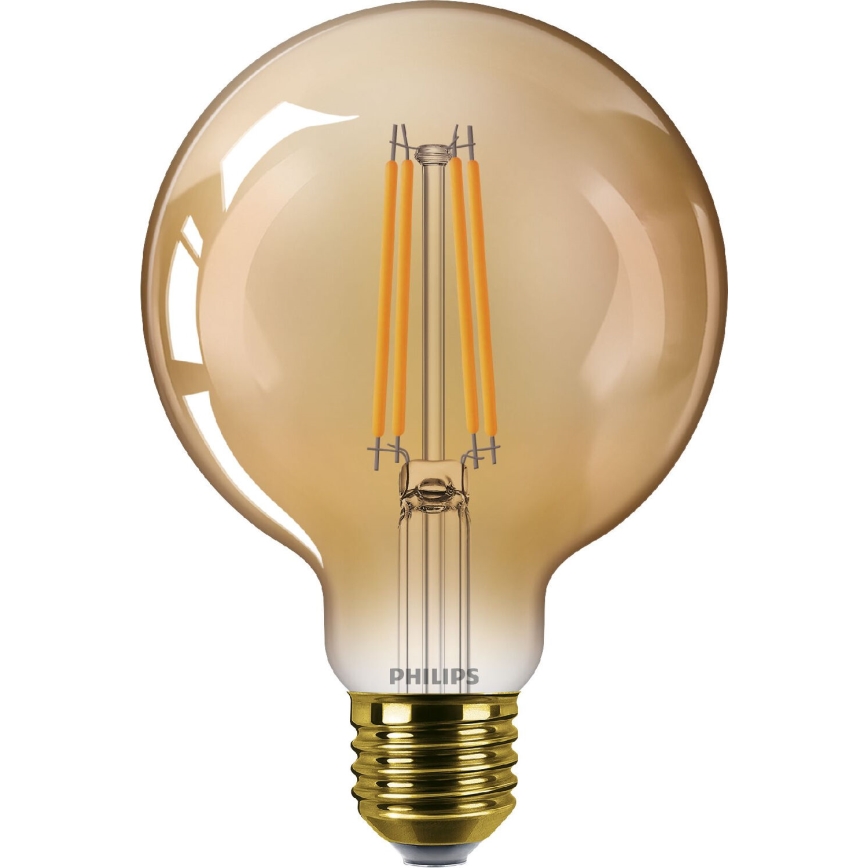 Ampoule à intensité variable LED VINTAGE Philips G95 E27/7W/230V 1800K