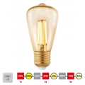 Ampoule à intensité variable LED VINTAGE ST48 E27/3W/230V 2200K - STEPDIMMING - Eglo 12521