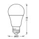 Ampoule antibactérienne LED à intensité variable A60 E27/9W/230V Wi-Fi - Ledvance