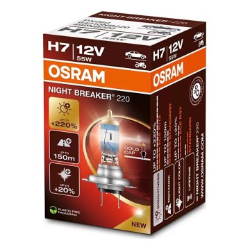 Ampoule automobile NIGHT BREAKER H7 PX26d/55W/12V - Osram