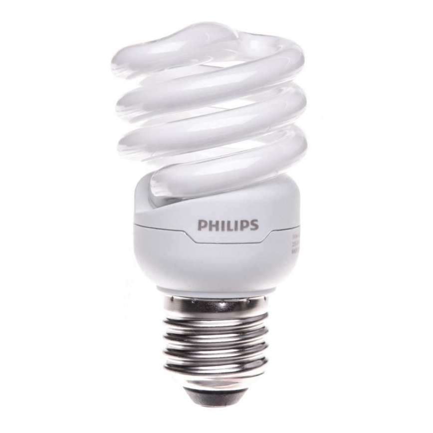 Ampoule basse consommation Philips E27/12W/230V 2700K