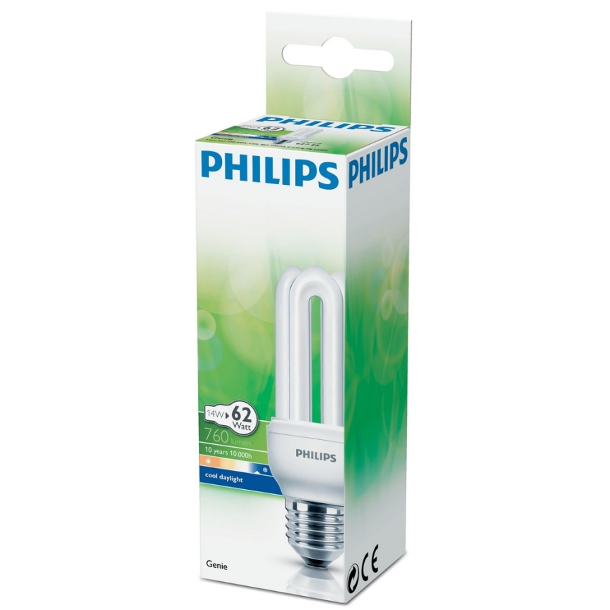Ampoule basse consommation Philips E2714W230V 6500K ampoule philips 14w
