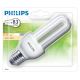 Ampoule basse consommation Philips GENIE E27/18W/230V 2700K