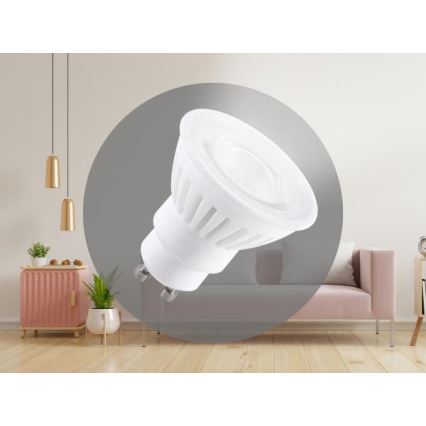 Ampoule céramique LED GU10/9,5W/230V 4000K
