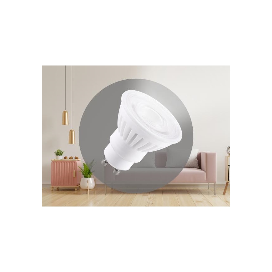Ampoule céramique LED GU10/9,5W/230V 4000K