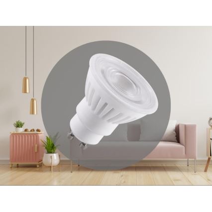 Ampoule céramique LED GU10/9,5W/230V 4000K