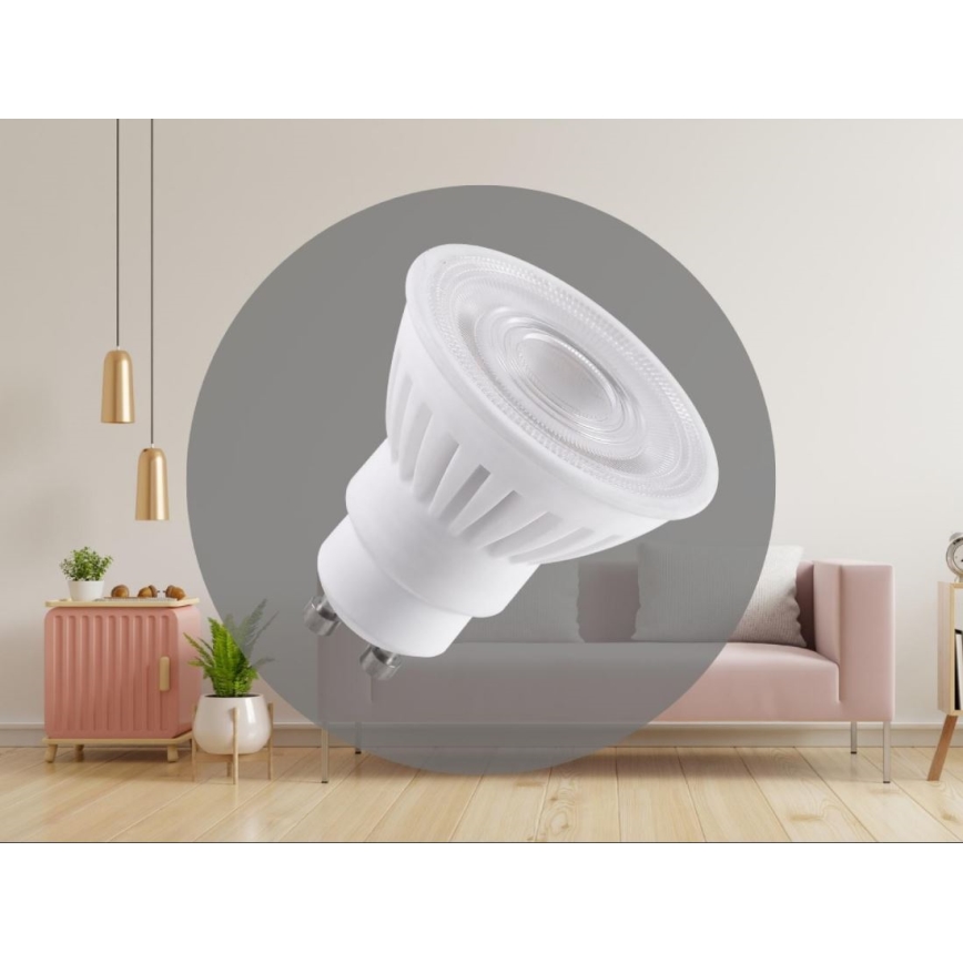 Ampoule céramique LED GU10/9,5W/230V 4000K