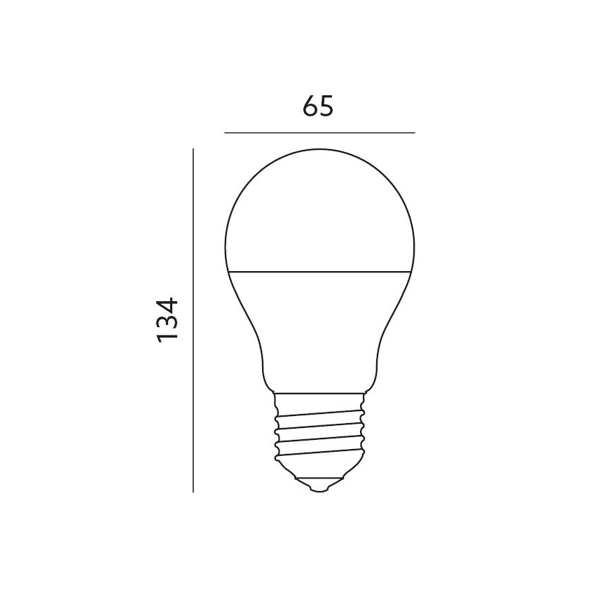 Ampoule connectée à intensité variable LED RGB E27/14W/230V 2700-6500K Wi-Fi Tuya