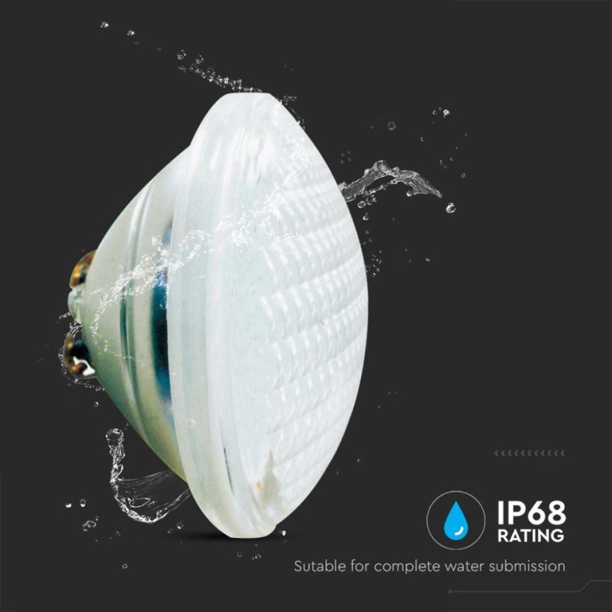 Ampoule de piscine LED/35W/12V IP68 6500K