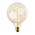 Ampoule décorative à usage intensif à intensité variable SELRED G125 E27/60W/230V 2200K 260 lm