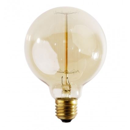 Ampoule décorative industrielle à intensité variable SELRED G125 E27/60W/230V 2200K 120 lm