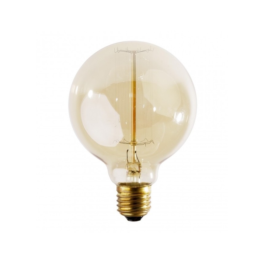 Ampoule décorative industrielle à intensité variable SELRED G125 E27/60W/230V 2200K 120 lm