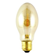 Ampoule décorative industrielle à intensité variable VINTAGE B53 E27/40W/230V 2000K