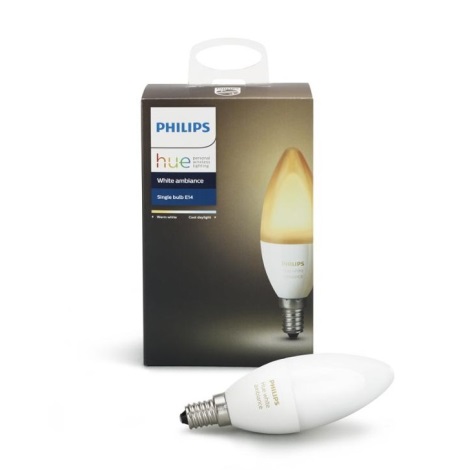 Ampoule dimmable LED Philips Hue WHITE AMBIANCE E14/6W/230V 2200-6500K