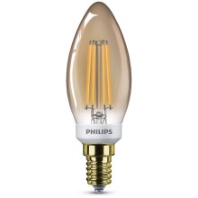 Ampoule dimmable LED VINTAGE Philips B35 E14/5W/230V 2200K