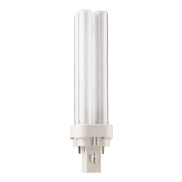 Ampoule fluorescente à faible consommation d'énergie Philips MASTER G24D-1/13W/230V 3000K